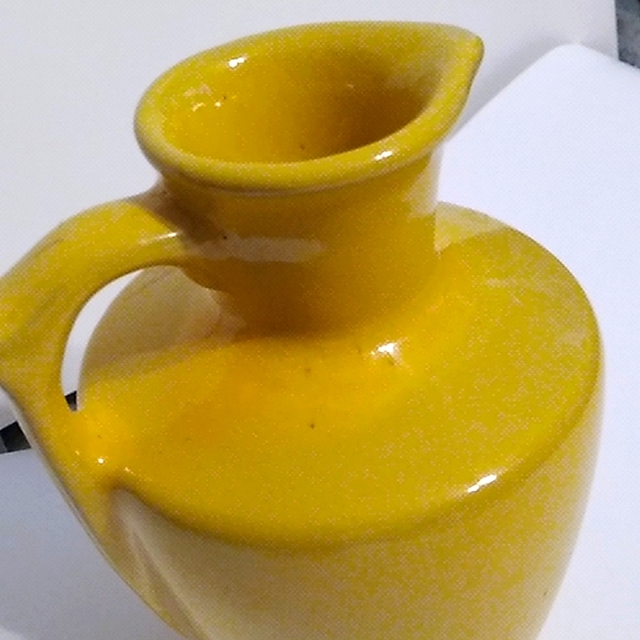 Frankoma Sunflower Yellow Vase - Picture 3 of 6